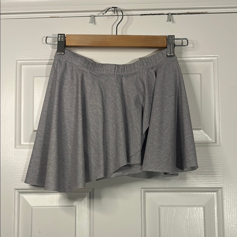 Gray Skirt with shorts